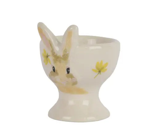 Easter Bunny & Flower Egg Cup