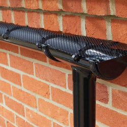 6m Gutter Mesh with clips keeps gutters clear of leaves, fits up to 13cm width, includes 10 clips – Keans Claremorris
