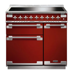 Rangemaster Elise 90CM induction range cooker with oven and hob, available at Keans Claremorris.