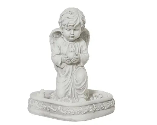 White Angel Garden Statue - Image 1