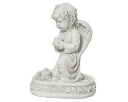 White Angel Garden Statue