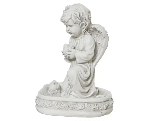 White Angel Garden Statue - Image 3
