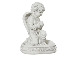 White Angel Garden Statue
