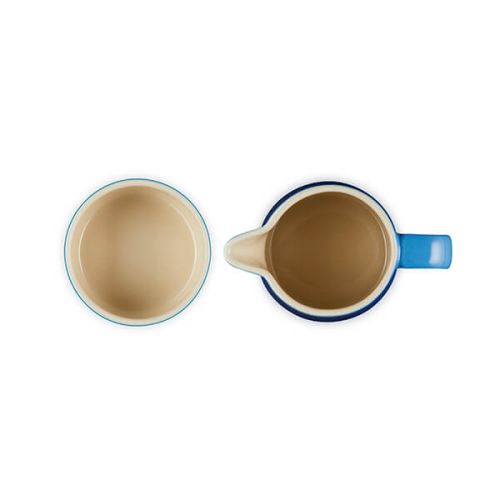 Le Creuset 300ml Azure Milk Jug and 20ml Sugar Set - Stylish Kitchenware | Keans Claremorris