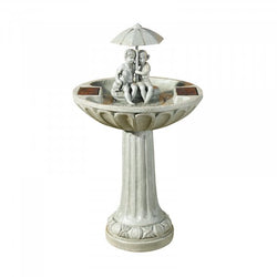 Umbrella Fountain garden water feature with cascading water, perfect for outdoor decor | Keans Claremorris