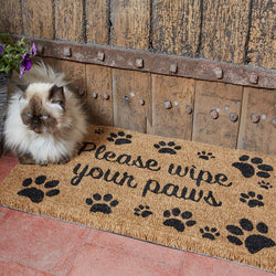 Wipe Your Paws Decoir Mat 45x75cm
