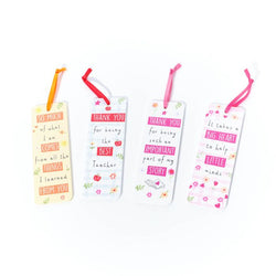 Love And Kindness Wood Bookmark 4 Asst 5x15cm