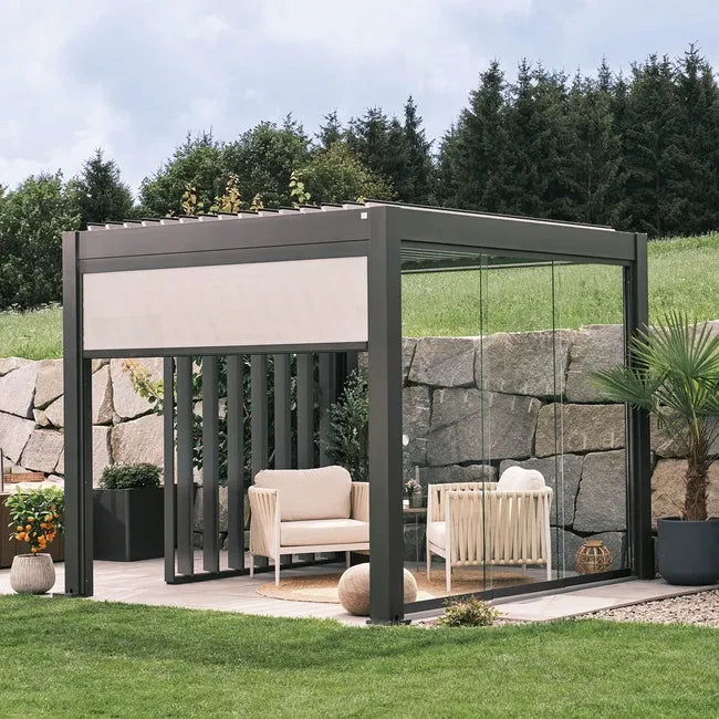 Biohort Pergola Metallic Dark Grey Frame - Image 9