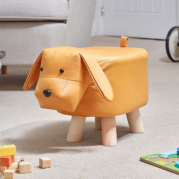Pooch Footstool - Tan