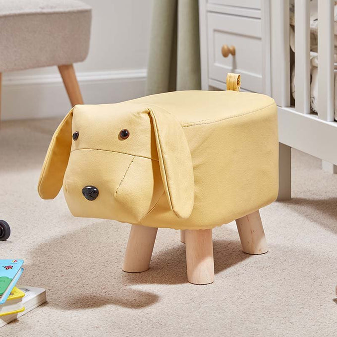 Pooch Footstool - Yellow - Image 1