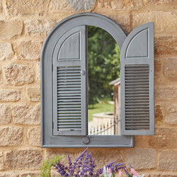 Louvre Home & Garden Mirror - Slate