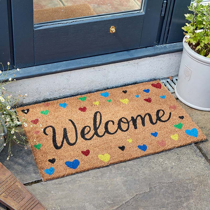 Hearty Welcome Decoir Mat 45x75cm - Image 1