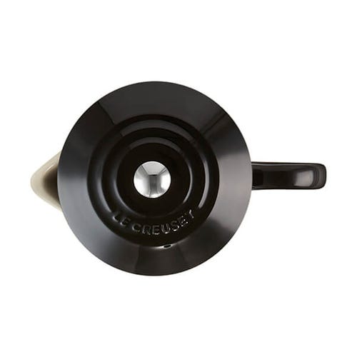 Le Creuset Stoneware Grand Teapot 1.3L Black – Durable, elegant design | Available at Keans Claremorris