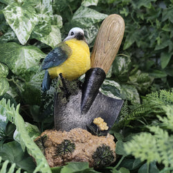 Blue Tit Sitting on Trowel - 15cm