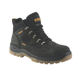 Dewalt Challenger Black Safety Boots Size 8, S3 WR SRA, waterproof, steel toe, oil-repellent sole – Keans Claremorris