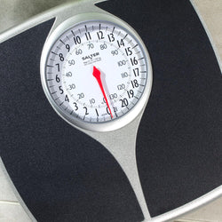 Speedo Dial Platinum Charcoal Scale - 136Kg Salter