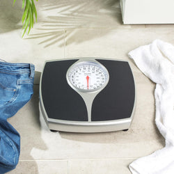Speedo Dial Platinum Charcoal Scale - 136Kg Salter