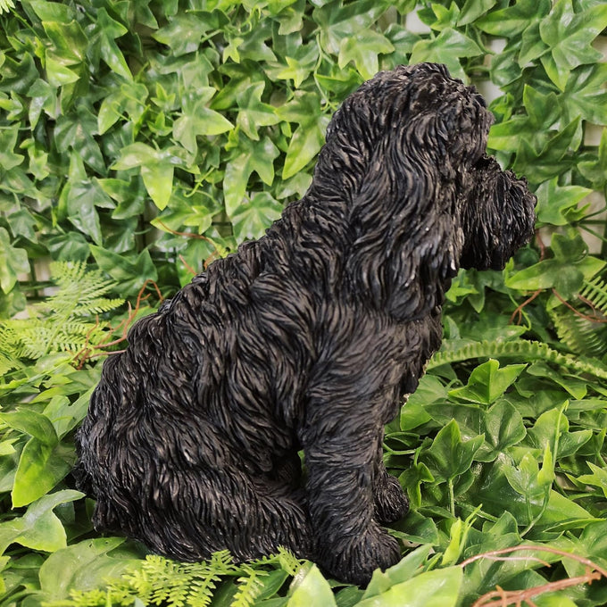 Real Life Sitting Black Cockapoo D - Image 4