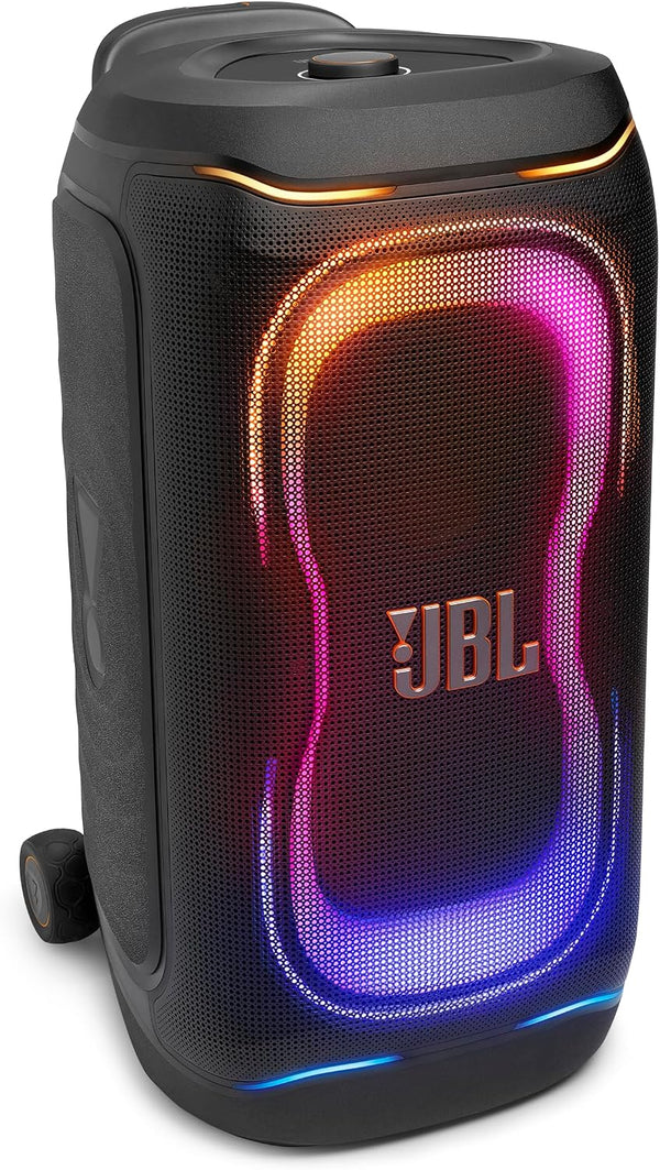 JBL Portable Party Speaker Replaceable Battery with Wheels UK| JBLPB330BLKUK