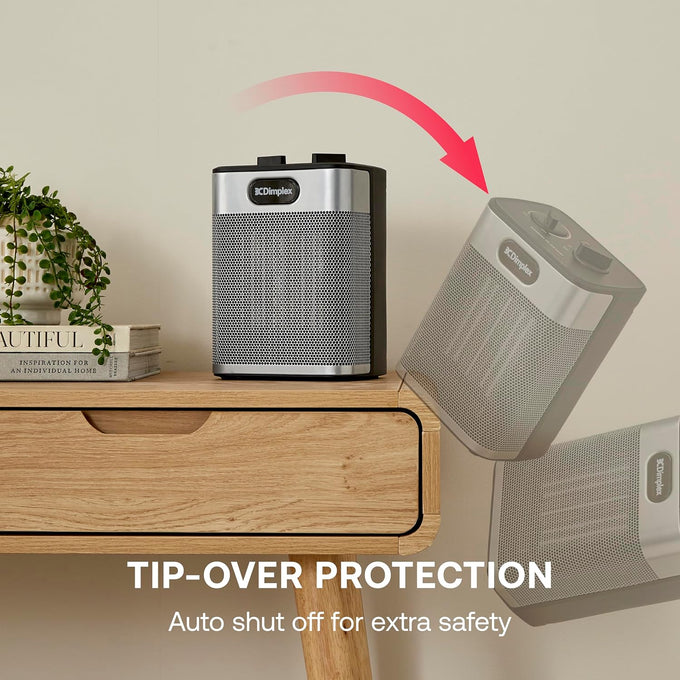 Dimplex 2kW Upright Fan Heater with Variable Stat & Cool Blow| DXUC2BS - Image 4
