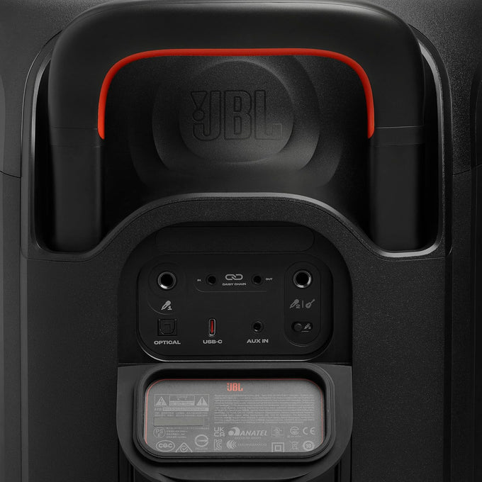 JBL Portable Party Speaker Replaceable Battery with Wheels UK| JBLPB330BLKUK - Image 9