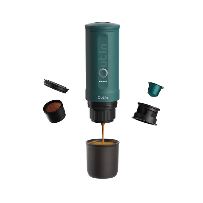Outin Nano Portable Espresso Machine - Outin Teal|OTEM-01-Teal - Image 3