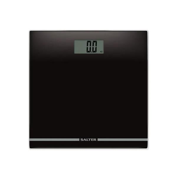 Salter Large Display Electronic Glass Scale - Black
