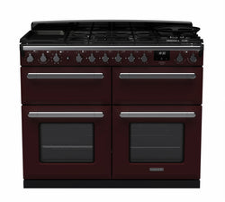 Rangemaster Dual Fuel Estel Deluxe 110cm Slow Cook Oven Chrome Trim