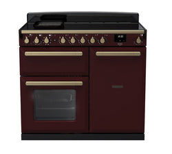 Rangemaster Induction Estel Deluxe 100cm Antique Brass Trim