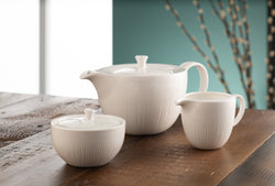 Belleek Living Erne Tea Set with elegant design, perfect for tea lovers | Available at Keans Claremorris