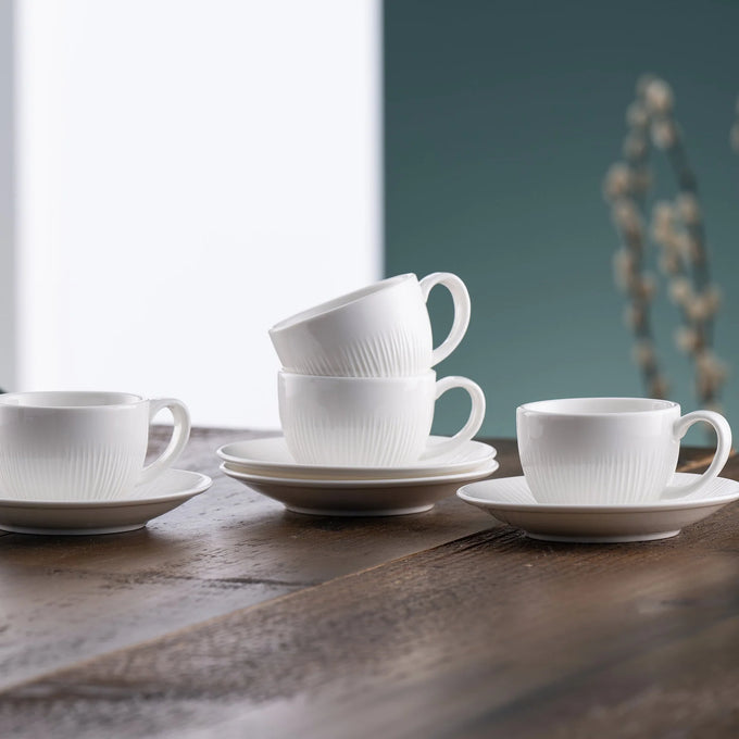 Erne Espresso Cup & Saucer Set of 4 - Image 2