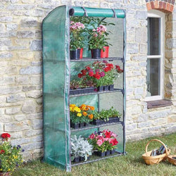 Grozone raised planter with adjustable shelves, durable steel frame, zip-up cover, ventilation, 6 anchor points – Keans