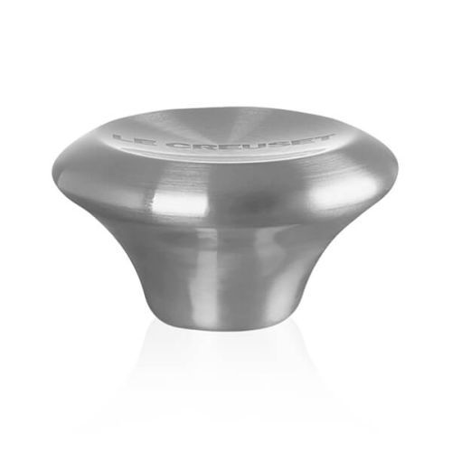 Le Creuset 47mm Stainless Steel Knob for cookware lids, durable replacement part – available at Keans Claremorris.