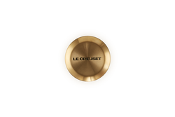 Le Creuset 57mm Light Gold Knob for cookware lids, durable replacement part – available at Keans Claremorris.