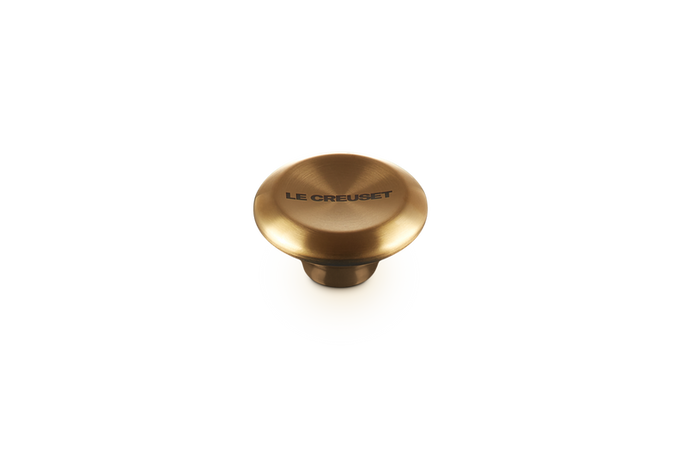 Le Creuset 57mm Light Gold Knob for cookware lids - durable, stylish replacement part | Keans Claremorris