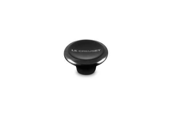 Le Creuset 47mm Black Nickel Knob, stainless steel, oven-safe to 260°C, fits cast iron cookware – Keans Claremorris