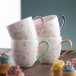 Confetti Mugs Set of 4