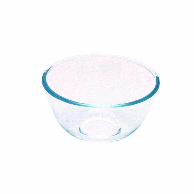 Pyrex 1L borosilicate glass mixing bowl, microwave, oven safe, scratch resistant, 10-year warranty - Keans Claremorris