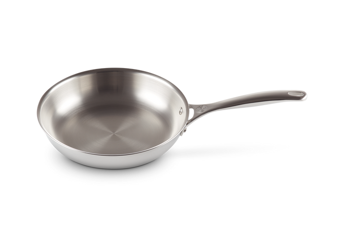 Le Creuset 24cm Signature Steel Deep Frypan, durable non-stick cookware, available at Keans Claremorris.