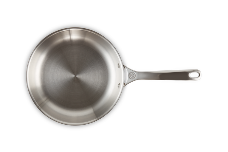 Le Creuset 24cm Signature Steel Deep Frypan, durable non-stick cookware, available at Keans Claremorris.