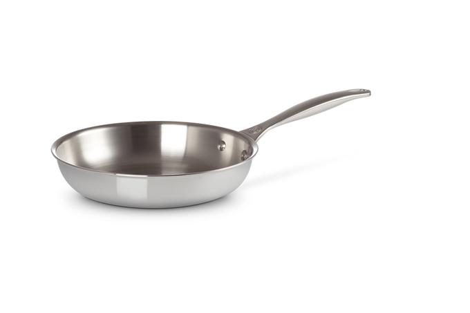 Le Creuset 24cm Signature Steel Deep Frypan, durable non-stick cookware, available at Keans Claremorris.