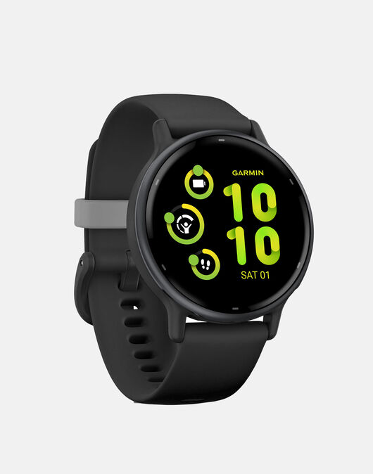 Garmin Vivoactive 5 Slate running watch with GPS, heart rate, sleep tracking, 11-day battery – available at Keans