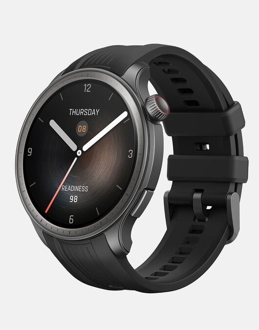 Amazfit Balance Smartwatch in Midnight color with fitness tracking, heart rate monitor – available at Keans Claremorris.