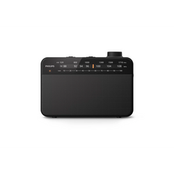PHILIPS Portable FM/MW Radio TAR2509/10 with compact design, clear sound – available at Keans Claremorris