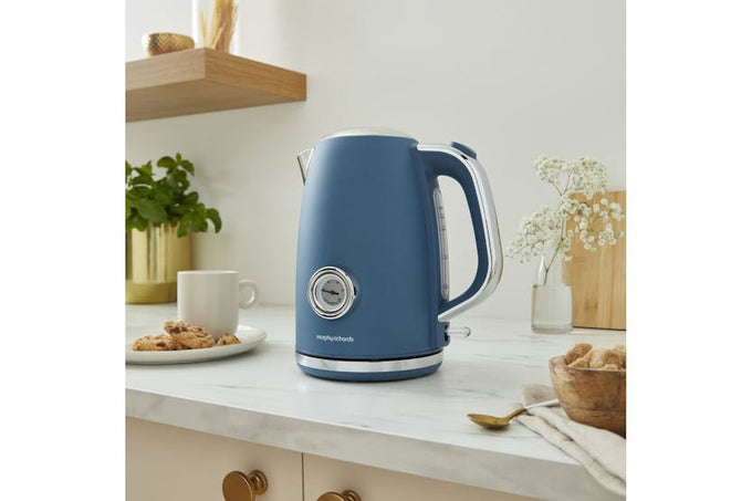 Morphy Richards 1.7L Boutique Kettle | 980598 | Blue - Image 2
