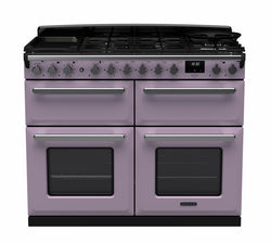 Rangemaster Dual Fuel Estel Deluxe 110cm Slow Cook Oven Chrome Trim