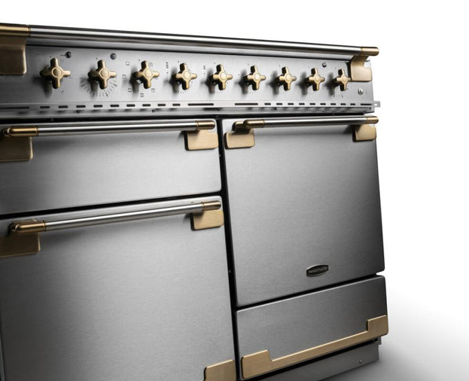 Rangemaster Elise Luxe 110cm Dual Fuel Antique Brass - Image 4