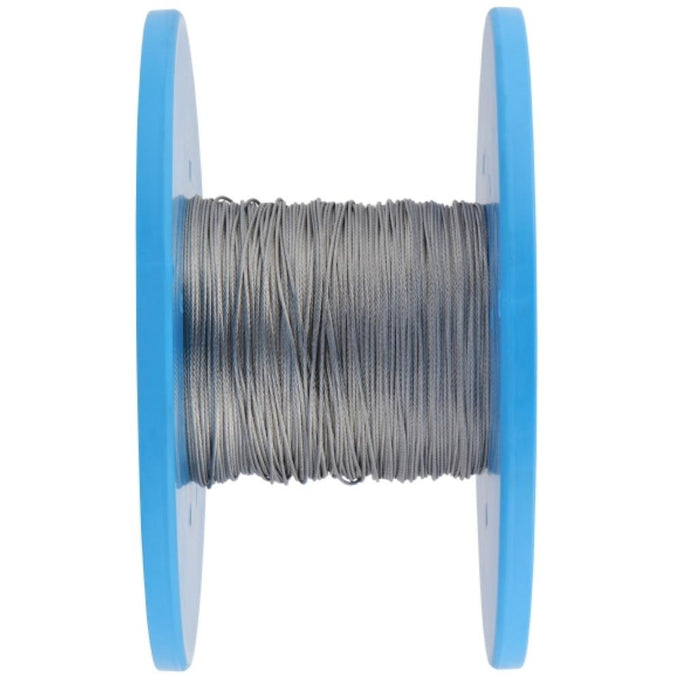 Posamo 6mm zinc-plated wire rope spool, 50m, 5x7 construction with fibre inlay, strong and flexible – Keans Claremorris