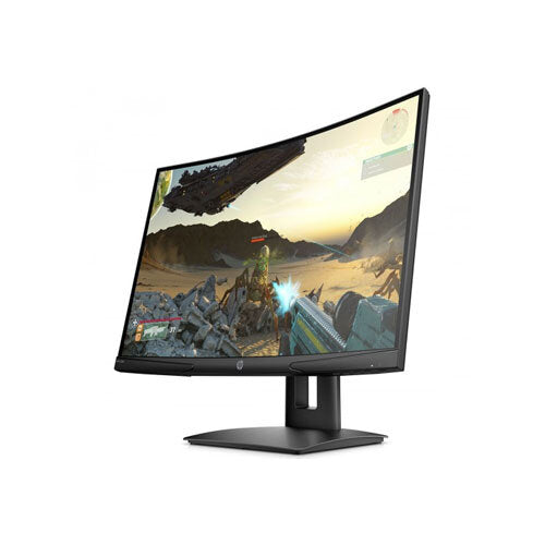 HP 9FM22AA X24C 23.6" FHD 1500R Curved Gaming Monitor, 144Hz, AMD FreeSync, Height Adjustable - Keans Claremorris
