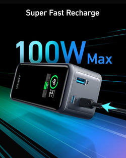 Anker Prime 20,000mAh 200W Power Bank with 100W Type C Cable – Fast Charging Portable Charger | Keans Claremorris